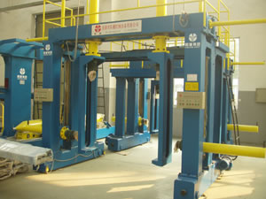 Máquina de montaje de viga de caja U
